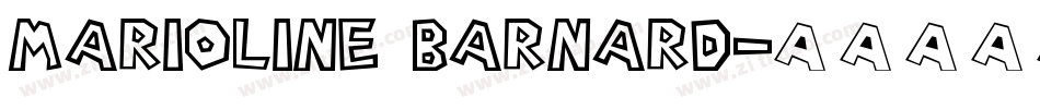 Marioline Barnard字体转换